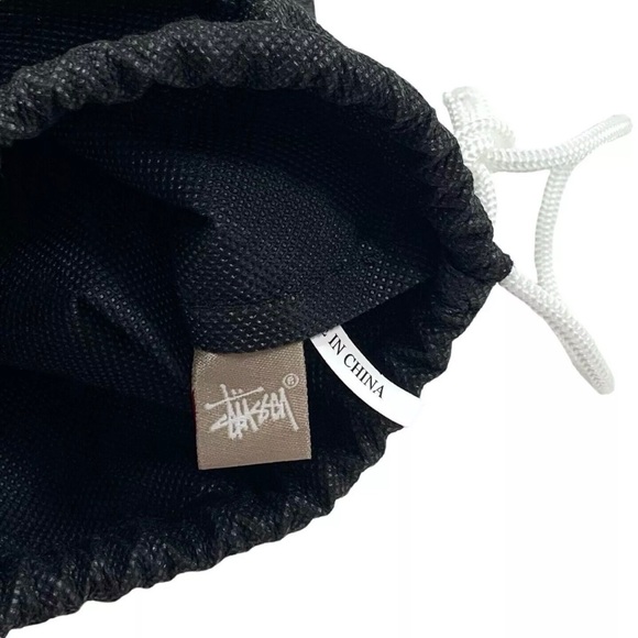 Vintage Stussy x Futura Black & White Atom Slip On Flip Flop Sandal Slides Sz 6 - Picture 6 of 6